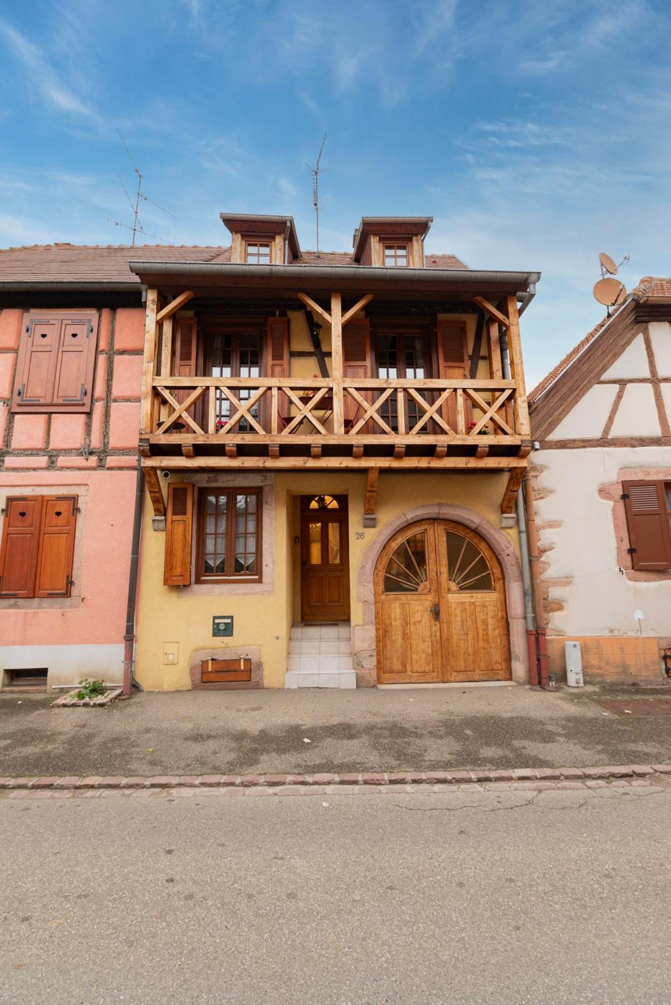 S'huesli - Maison Vigneronne Au Coeur Du Vignoble Holiday home Bergheim